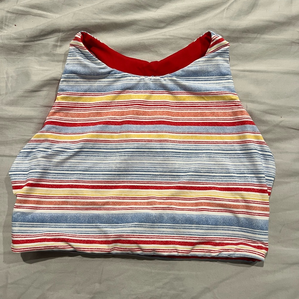 Carve Design Bikini top. Wilmington Print.